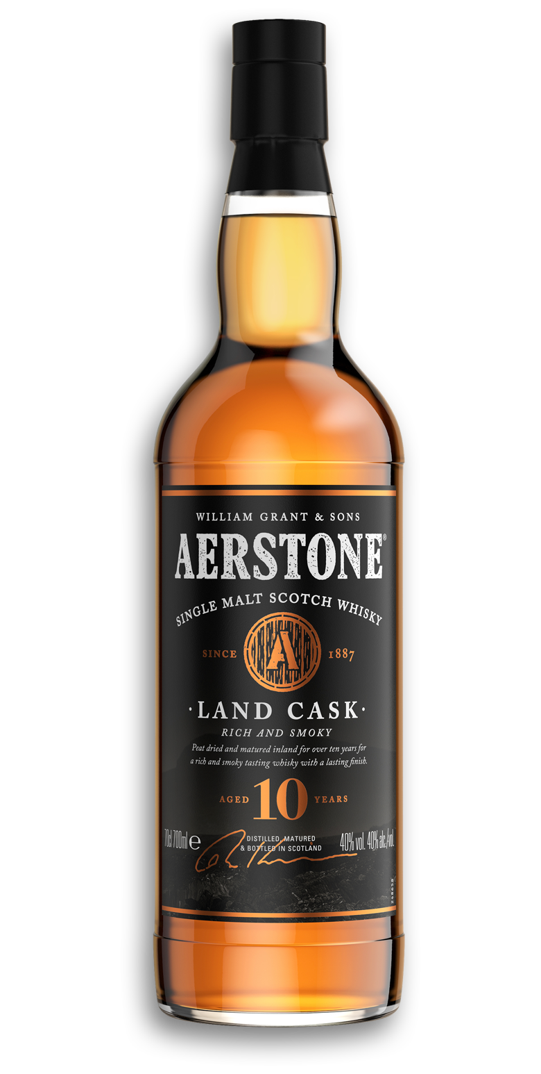 Whisky Ecossais Aerstone single malt tourbé